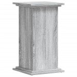 vidaXL Suport de plante, sonoma gri, 33x33x60 cm, lemn prelucrat vidaXL Suport de plante, sonoma gri, 33x33x60 cm, lemn prelucrat
