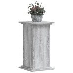 vidaXL Suport de plante, sonoma gri, 33x33x60 cm, lemn prelucrat vidaXL Suport de plante, sonoma gri, 33x33x60 cm, lemn prelucrat