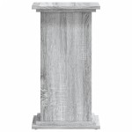 vidaXL Suport de plante, sonoma gri, 33x33x60 cm, lemn prelucrat vidaXL Suport de plante, sonoma gri, 33x33x60 cm, lemn prelucrat