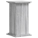 vidaXL Suport de plante, sonoma gri, 33x33x60 cm, lemn prelucrat vidaXL Suport de plante, sonoma gri, 33x33x60 cm, lemn prelucrat