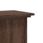 vidaXL Suport de plante, stejar maro, 33x33x60 cm, lemn prelucrat vidaXL Suport de plante, stejar maro, 33x33x60 cm, lemn prelucrat