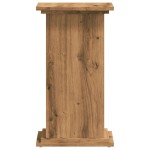 vidaXL Suport de plante stejar artizanal, 33x33x60 cm, lemn prelucrat vidaXL Suport de plante stejar artizanal, 33x33x60 cm, lemn prelucrat