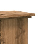 vidaXL Suport de plante stejar artizanal, 33x33x60 cm, lemn prelucrat vidaXL Suport de plante stejar artizanal, 33x33x60 cm, lemn prelucrat