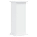 vidaXL Suport de plante, alb, 33x33x80 cm, lemn prelucrat vidaXL Suport de plante, alb, 33x33x80 cm, lemn prelucrat