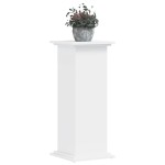 vidaXL Suport de plante, alb, 33x33x80 cm, lemn prelucrat vidaXL Suport de plante, alb, 33x33x80 cm, lemn prelucrat