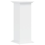vidaXL Suport de plante, alb, 33x33x80 cm, lemn prelucrat vidaXL Suport de plante, alb, 33x33x80 cm, lemn prelucrat