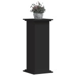 vidaXL Suport de plante, negru, 33x33x80 cm, lemn prelucrat vidaXL Suport de plante, negru, 33x33x80 cm, lemn prelucrat