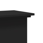 vidaXL Suport de plante, negru, 33x33x80 cm, lemn prelucrat vidaXL Suport de plante, negru, 33x33x80 cm, lemn prelucrat