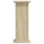 vidaXL Suport de plante, stejar sonoma, 33x33x80 cm, lemn prelucrat vidaXL Suport de plante, stejar sonoma, 33x33x80 cm, lemn prelucrat