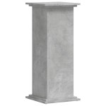 vidaXL Suport de plante, gri beton, 33x33x80 cm, lemn prelucrat vidaXL Suport de plante, gri beton, 33x33x80 cm, lemn prelucrat