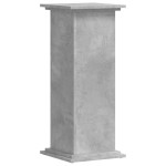 vidaXL Suport de plante, gri beton, 33x33x80 cm, lemn prelucrat vidaXL Suport de plante, gri beton, 33x33x80 cm, lemn prelucrat