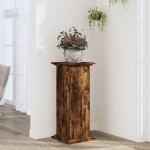 vidaXL Suport de plante, stejar fumuriu, 33x33x80 cm, lemn prelucrat vidaXL Suport de plante, stejar fumuriu, 33x33x80 cm, lemn prelucrat