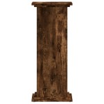 vidaXL Suport de plante, stejar fumuriu, 33x33x80 cm, lemn prelucrat vidaXL Suport de plante, stejar fumuriu, 33x33x80 cm, lemn prelucrat