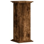 vidaXL Suport de plante, stejar fumuriu, 33x33x80 cm, lemn prelucrat vidaXL Suport de plante, stejar fumuriu, 33x33x80 cm, lemn prelucrat