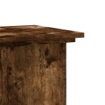 vidaXL Suport de plante, stejar fumuriu, 33x33x80 cm, lemn prelucrat vidaXL Suport de plante, stejar fumuriu, 33x33x80 cm, lemn prelucrat