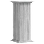 vidaXL Suport de plante, sonoma gri, 33x33x80 cm, lemn prelucrat vidaXL Suport de plante, sonoma gri, 33x33x80 cm, lemn prelucrat
