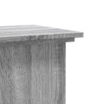vidaXL Suport de plante, sonoma gri, 33x33x80 cm, lemn prelucrat vidaXL Suport de plante, sonoma gri, 33x33x80 cm, lemn prelucrat