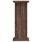 vidaXL Suport de plante, stejar maro, 33x33x80 cm, lemn prelucrat vidaXL Suport de plante, stejar maro, 33x33x80 cm, lemn prelucrat