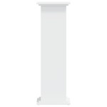 vidaXL Suport de plante, alb, 33x33x100 cm, lemn prelucrat vidaXL Suport de plante, alb, 33x33x100 cm, lemn prelucrat