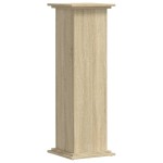vidaXL Suport de plante, stejar sonoma, 33x33x100 cm, lemn prelucrat vidaXL Suport de plante, stejar sonoma, 33x33x100 cm, lemn prelucrat
