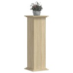 vidaXL Suport de plante, stejar sonoma, 33x33x100 cm, lemn prelucrat vidaXL Suport de plante, stejar sonoma, 33x33x100 cm, lemn prelucrat