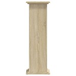 vidaXL Suport de plante, stejar sonoma, 33x33x100 cm, lemn prelucrat vidaXL Suport de plante, stejar sonoma, 33x33x100 cm, lemn prelucrat