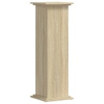 vidaXL Suport de plante, stejar sonoma, 33x33x100 cm, lemn prelucrat vidaXL Suport de plante, stejar sonoma, 33x33x100 cm, lemn prelucrat