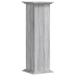 vidaXL Suport de plante, sonoma gri, 33x33x100 cm, lemn prelucrat vidaXL Suport de plante, sonoma gri, 33x33x100 cm, lemn prelucrat
