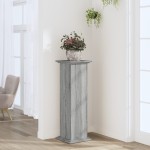 vidaXL Suport de plante, sonoma gri, 33x33x100 cm, lemn prelucrat vidaXL Suport de plante, sonoma gri, 33x33x100 cm, lemn prelucrat