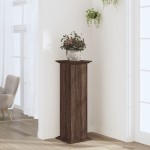 vidaXL Suport de plante, stejar maro, 33x33x100 cm, lemn prelucrat vidaXL Suport de plante, stejar maro, 33x33x100 cm, lemn prelucrat