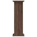 vidaXL Suport de plante, stejar maro, 33x33x100 cm, lemn prelucrat vidaXL Suport de plante, stejar maro, 33x33x100 cm, lemn prelucrat