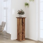 vidaXL Suport de plante, lemn vechi, 33x33x100 cm, lemn prelucrat vidaXL Suport de plante, lemn vechi, 33x33x100 cm, lemn prelucrat
