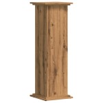 vidaXL Suport de plante stejar artizanal, 33x33x100 cm, lemn prelucrat vidaXL Suport de plante stejar artizanal, 33x33x100 cm, lemn prelucrat