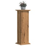 vidaXL Suport de plante stejar artizanal, 33x33x100 cm, lemn prelucrat vidaXL Suport de plante stejar artizanal, 33x33x100 cm, lemn prelucrat