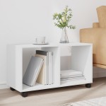 vidaXL Dulap cu roți, alb, 72x33x42,5 cm, lemn prelucrat vidaXL Dulap cu roți, alb, 72x33x42,5 cm, lemn prelucrat