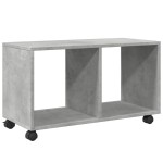 vidaXL Dulap cu roți, gri beton, 72x33x42,5 cm, lemn prelucrat vidaXL Dulap cu roți, gri beton, 72x33x42,5 cm, lemn prelucrat