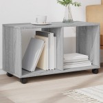 vidaXL Dulap cu roți, gri sonoma, 72x33x42,5 cm, lemn prelucrat vidaXL Dulap cu roți, gri sonoma, 72x33x42,5 cm, lemn prelucrat