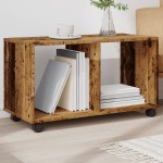 vidaXL Dulap cu roți, lemn vechi, 72x33x42,5 cm, lemn prelucrat vidaXL Dulap cu roți, lemn vechi, 72x33x42,5 cm, lemn prelucrat