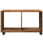 vidaXL Dulap cu roți, lemn vechi, 72x33x42,5 cm, lemn prelucrat vidaXL Dulap cu roți, lemn vechi, 72x33x42,5 cm, lemn prelucrat