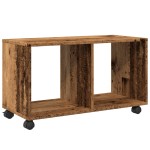 vidaXL Dulap cu roți, lemn vechi, 72x33x42,5 cm, lemn prelucrat vidaXL Dulap cu roți, lemn vechi, 72x33x42,5 cm, lemn prelucrat