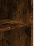 vidaXL Masă laterală cu roți stejar fumuriu 55x60x78 cm lemn prelucrat vidaXL Masă laterală cu roți stejar fumuriu 55x60x78 cm lemn prelucrat