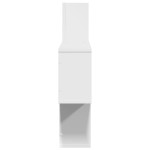 vidaXL Raft de perete, alb, 100x15x70 cm, lemn prelucrat