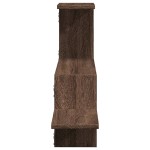 vidaXL Raft de perete, stejar maro, 104x15x49 cm, lemn prelucrat vidaXL Raft de perete, stejar maro, 104x15x49 cm, lemn prelucrat
