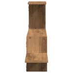 vidaXL Raft de perete, lemn artizanal, 104x15x49 cm, lemn prelucrat vidaXL Raft de perete, lemn artizanal, 104x15x49 cm, lemn prelucrat