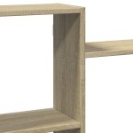 vidaXL Raft de perete, stejar sonoma, 159x18x65 cm, lemn prelucrat