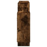 vidaXL Raft de perete, stejar fumuriu, 159x18x65 cm, lemn compozit vidaXL Raft de perete, stejar fumuriu, 159x18x65 cm, lemn compozit