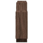 vidaXL Raft de perete, stejar maro, 159x18x65 cm, lemn compozit vidaXL Raft de perete, stejar maro, 159x18x65 cm, lemn compozit