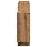 vidaXL Raft de perete, lemn artizanal, 159x18x65 cm, lemn prelucrat vidaXL Raft de perete, lemn artizanal, 159x18x65 cm, lemn prelucrat