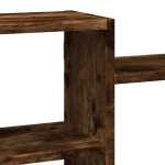 vidaXL Raft de perete, stejar fumuriu, 129x18x42 cm, lemn prelucrat vidaXL Raft de perete, stejar fumuriu, 129x18x42 cm, lemn prelucrat