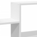 vidaXL Raft de perete, alb, 96x18x60 cm, lemn prelucrat